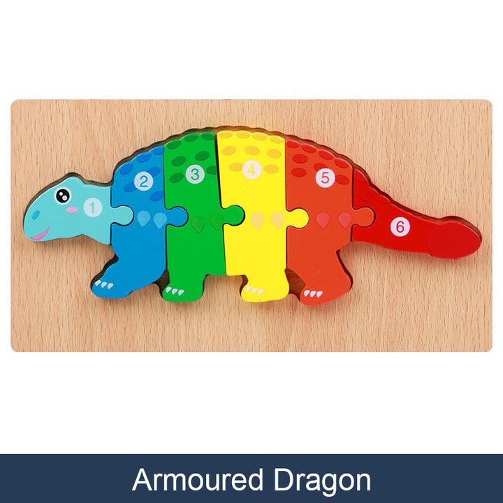 3D Wooden Puzzle