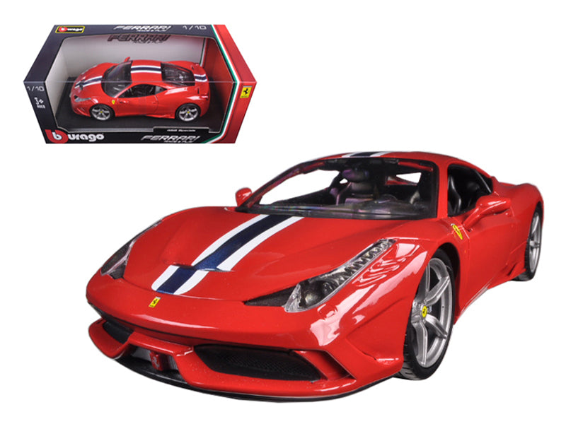 Ferrari 458 Speciale Red 1/18 Diecast Model Car by Bburago