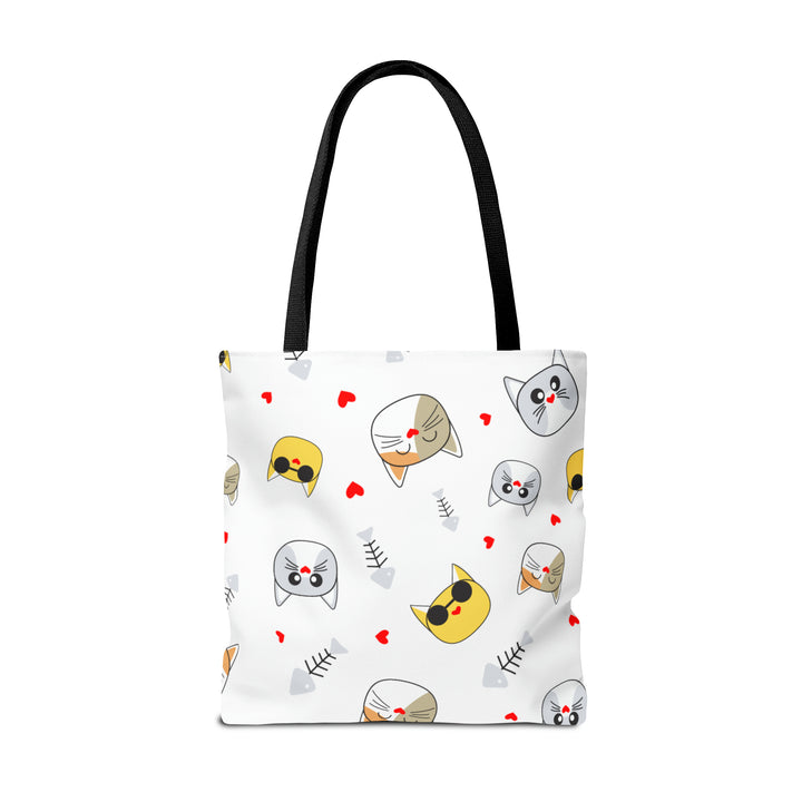 Cat Face Tote Bag (AOP)