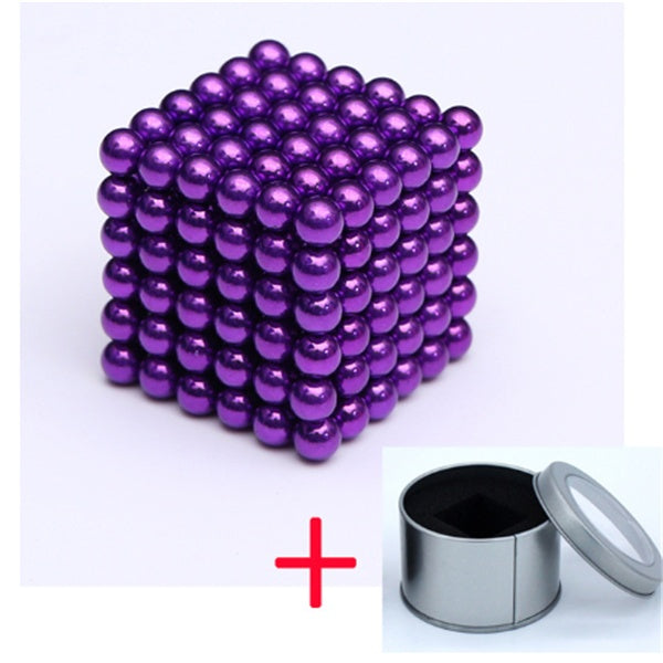 Magnetic Building Blocks – 3D Puzzle Cube Set for Creativity and Stress Relief