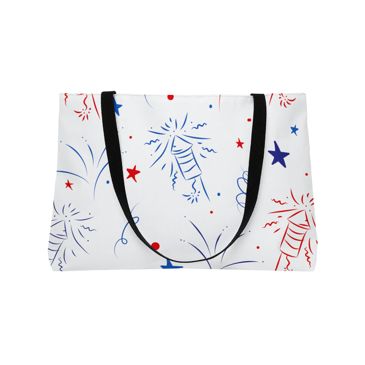 Fireworks Weekender Tote Bag