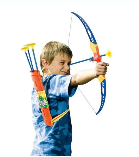 Kids Bow and Arrow Set Safe Archery Toy with Suction Cup Arrows