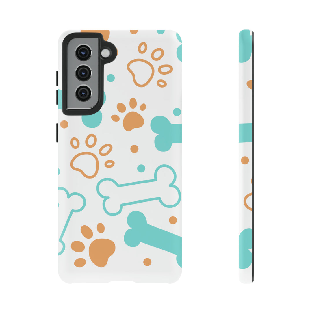 Paws and Bones Tough Phone Case