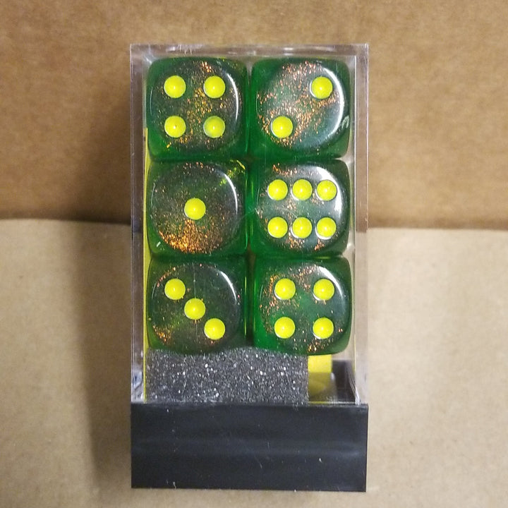 Chessex Maple Green/yellow (Multiple Options)