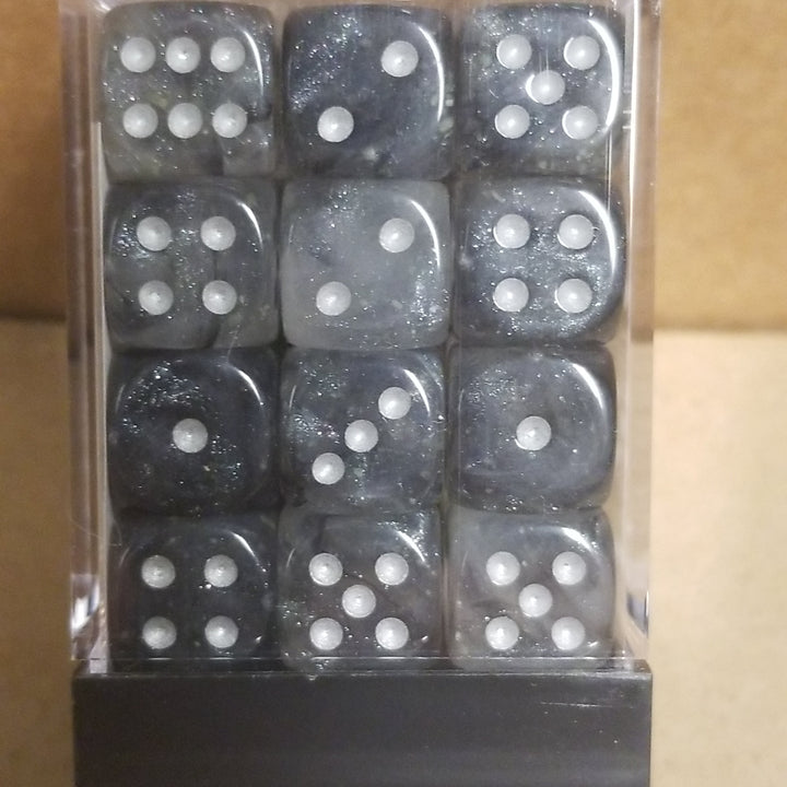 Borealis Light Smoke/silver 7-Dice / 16mm / 12mm / 30mm Luminary