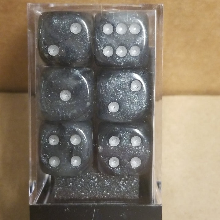 Borealis Light Smoke/silver 7-Dice / 16mm / 12mm / 30mm Luminary