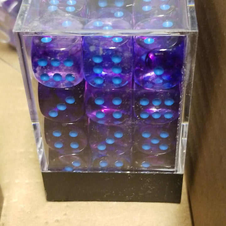 Nebula Nocturnal/blue Luminary 7-Dice/16mm/12mm/30mm/Ten10's