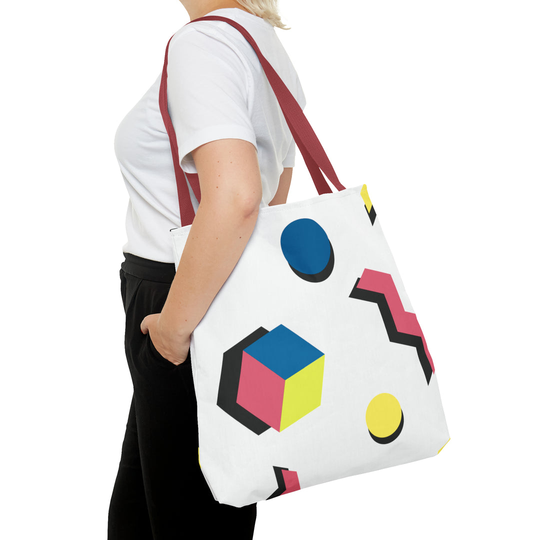 Cubes and Circles Tote Bag (AOP)