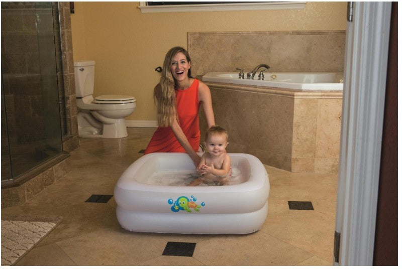 Baby Inflatable Bathtub PVC Paddling Pool for Infants and Toddlers