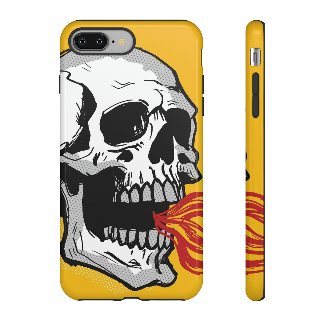 Skull Fire Tough Phone Case