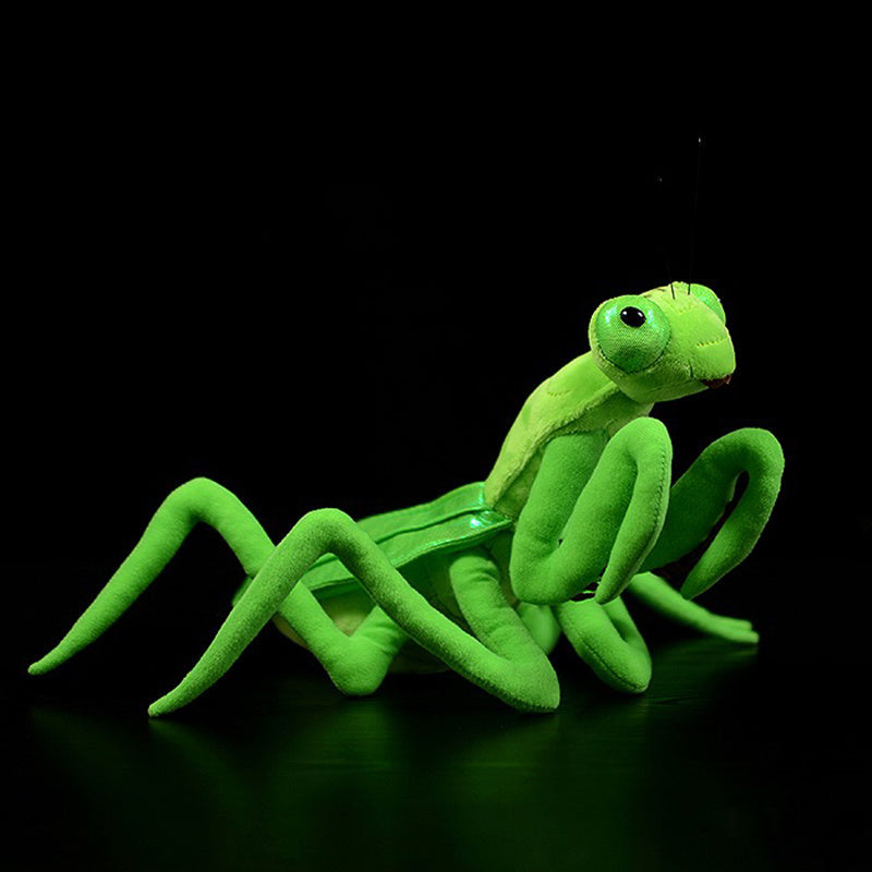 Lifelike Mantis Plush Toy Green