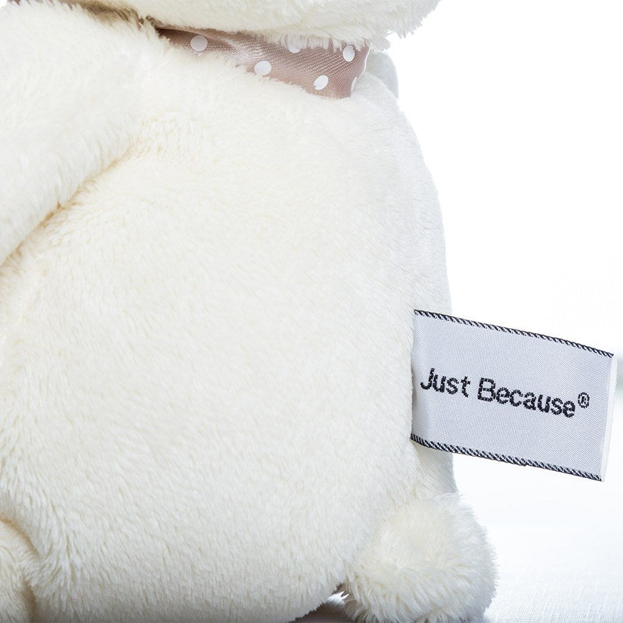 Beige Teddy Bear Plush – Soft Stuffed Toy Doll