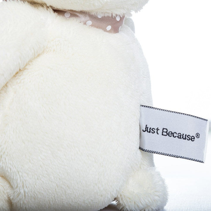 Beige Teddy Bear Plush – Soft Stuffed Toy Doll