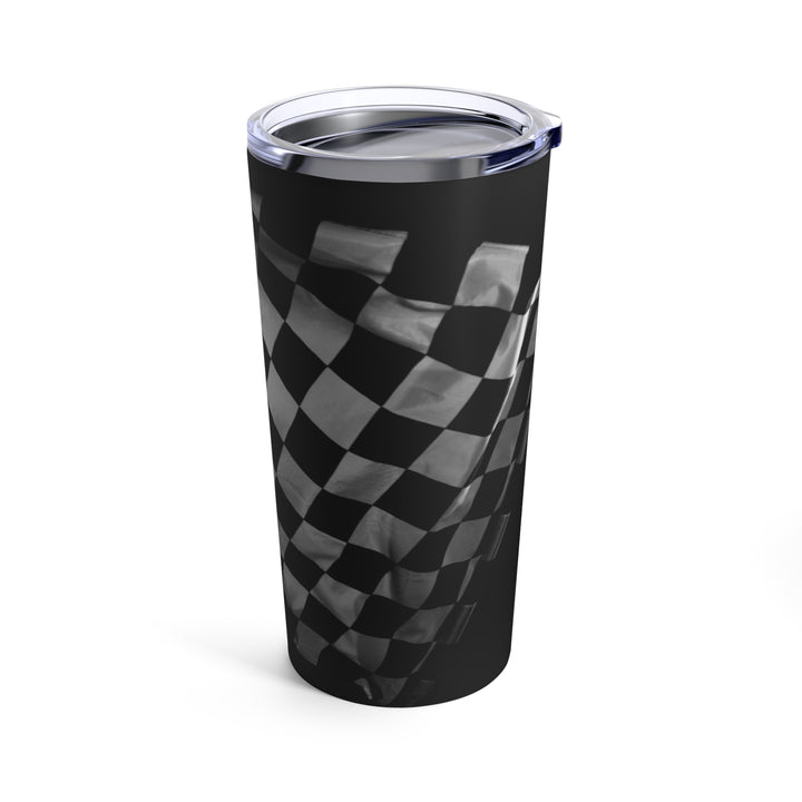 Checkered Flag Tumbler 20oz