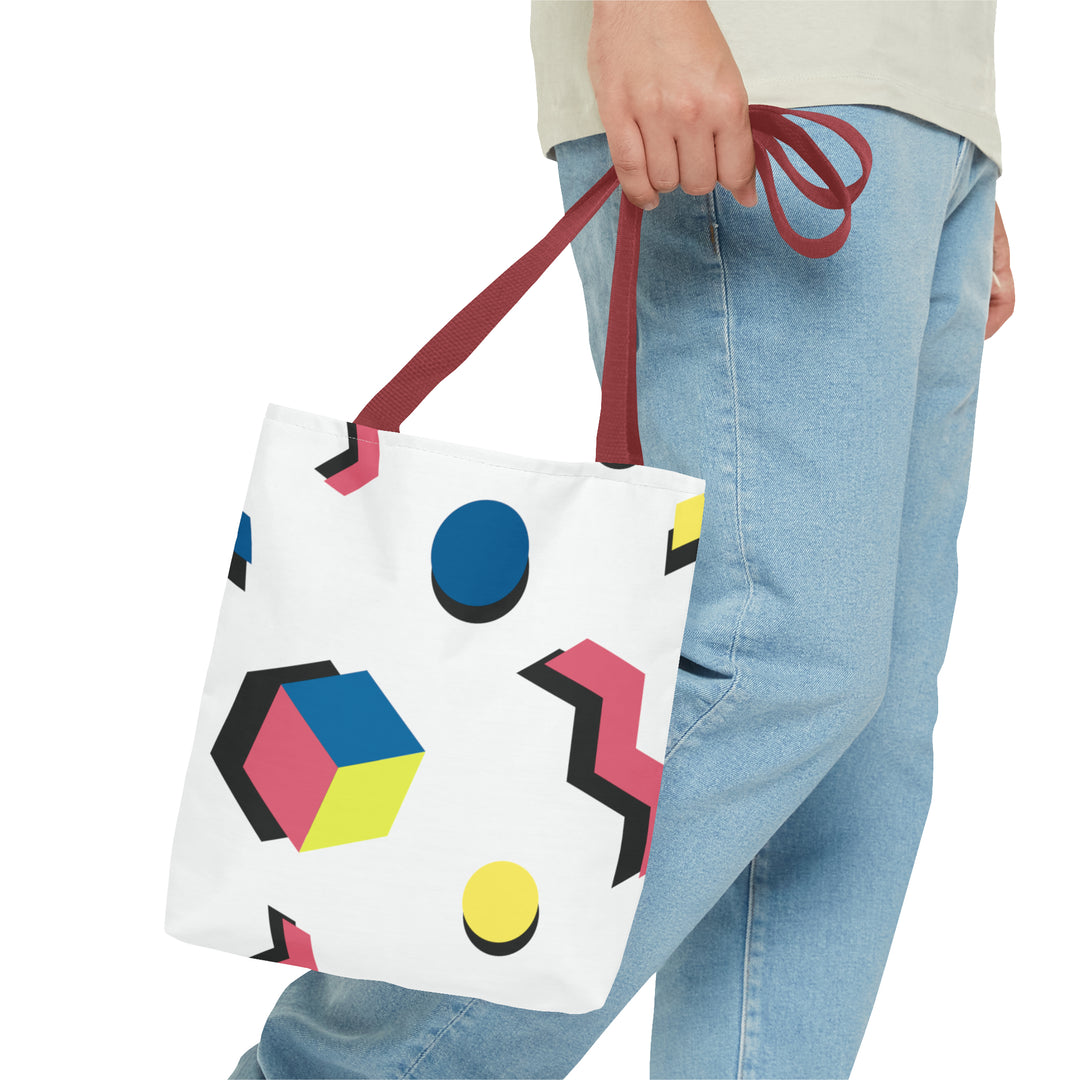 Cubes and Circles Tote Bag (AOP)