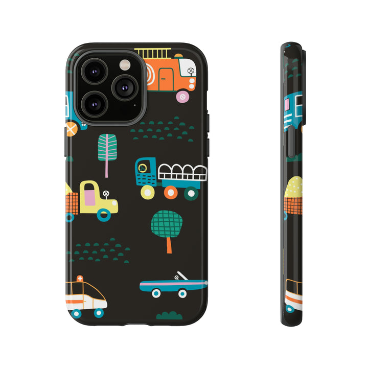 Cars and Trucks Tough Phone Case