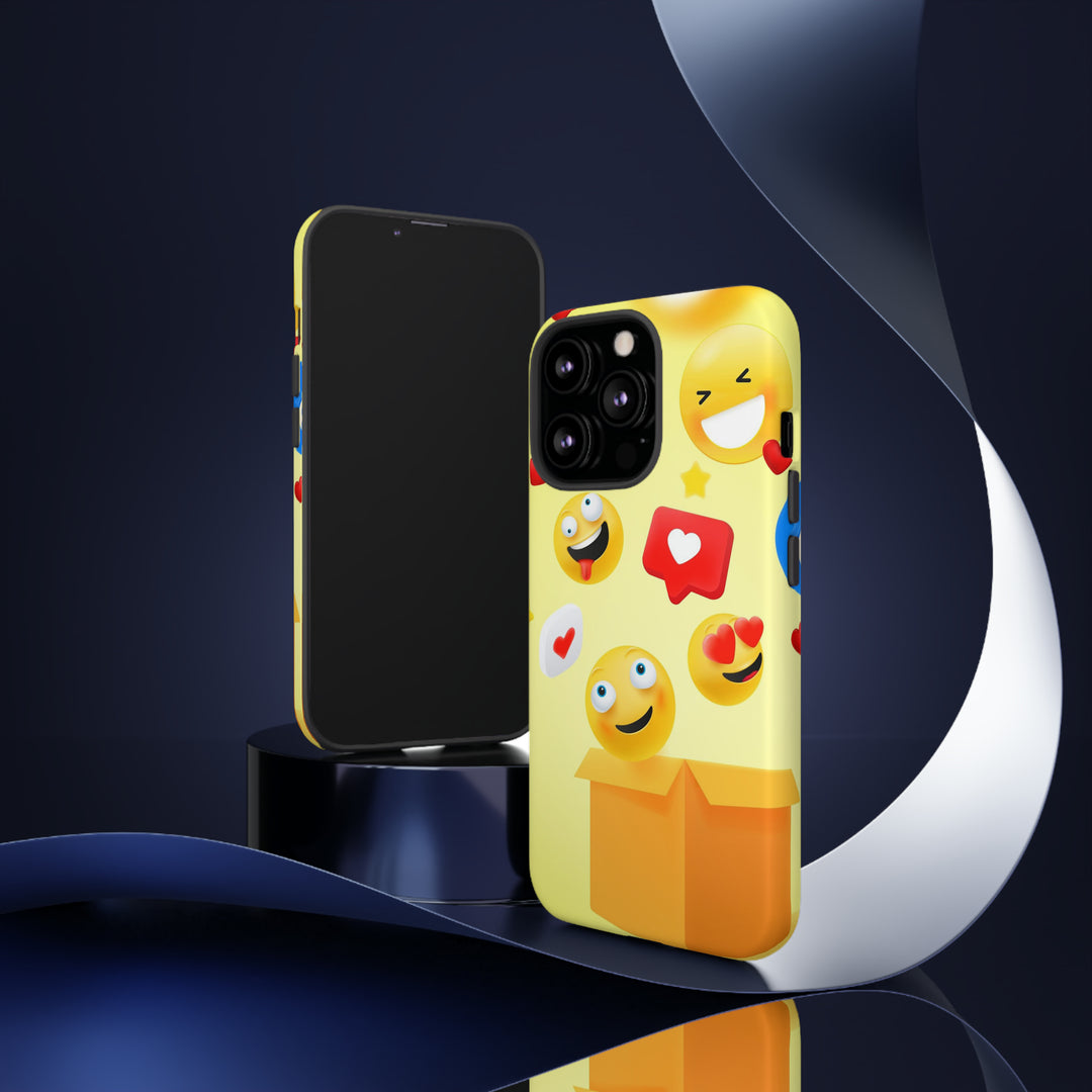 Emoji Time Tough Phone Case