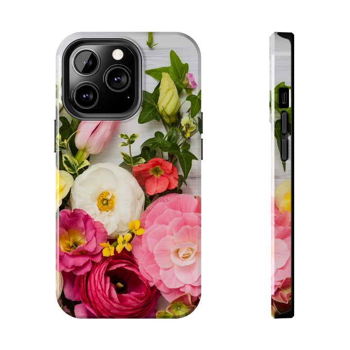 iPhone Flowers Tough Phone Case