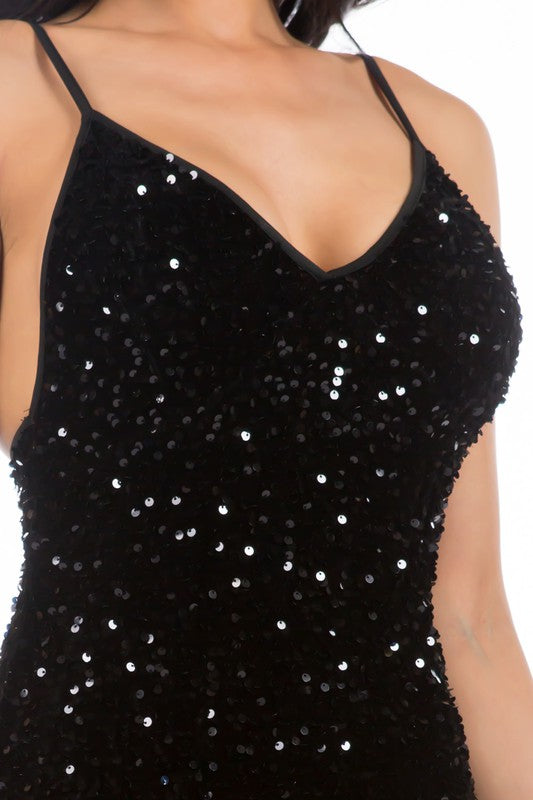 Sexy Sequin Party Dress