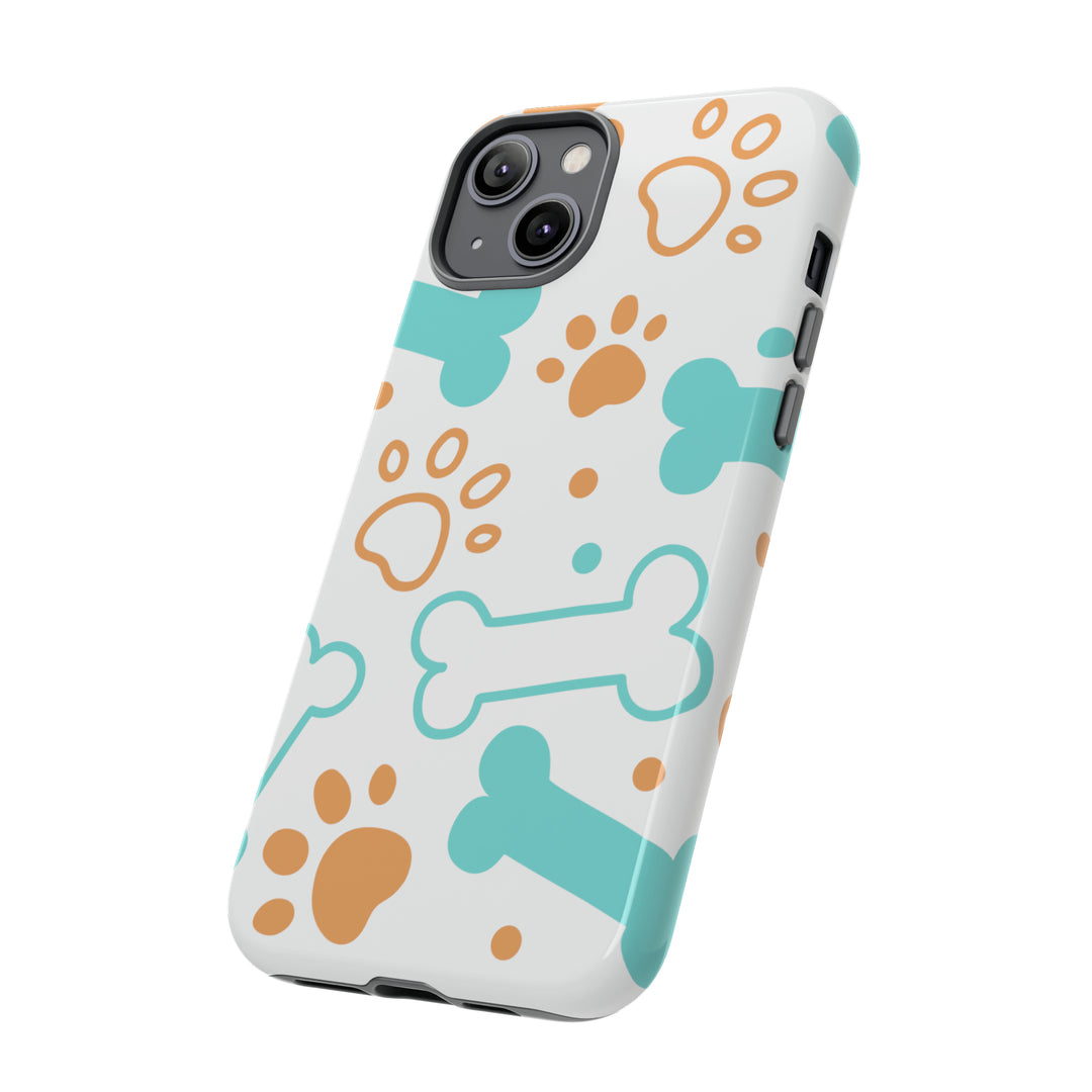 Paws and Bones Tough Phone Case