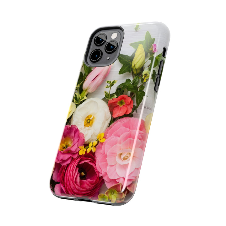 iPhone Flowers Tough Phone Case