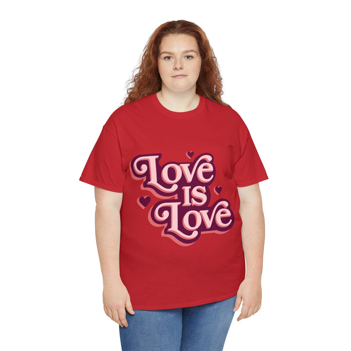 Love is Love Unisex Heavy Cotton Tee