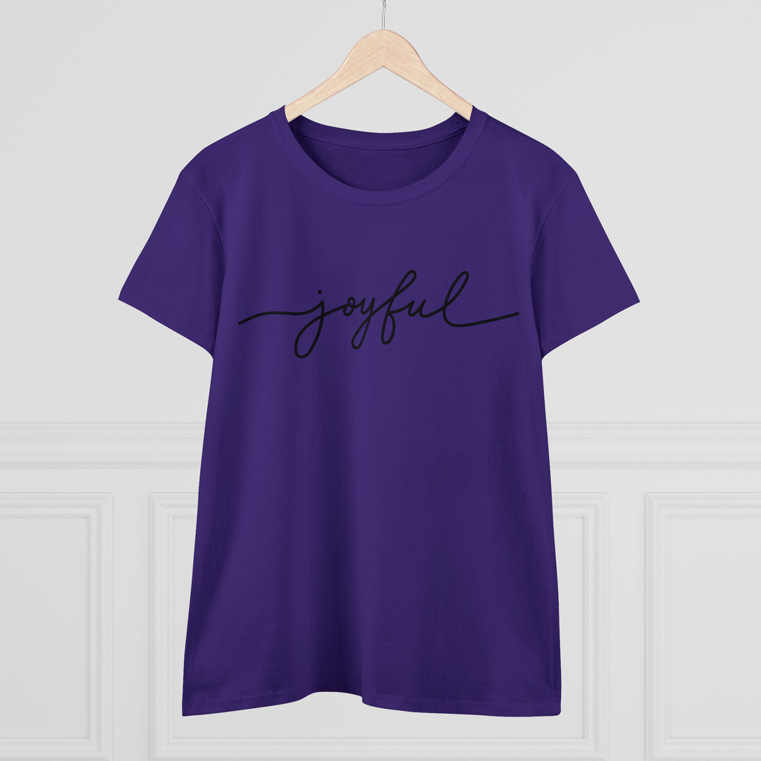 Joyful Women's Midweight Cotton Tee