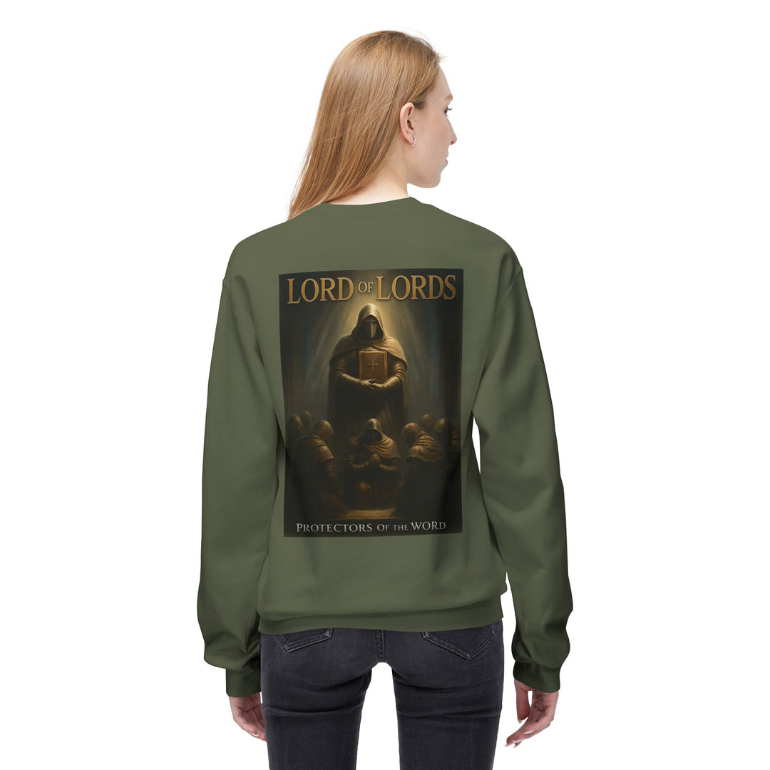 Christian Crewneck Sweatshirt - "King of Kings / Lord of Lords" Religious Pullover