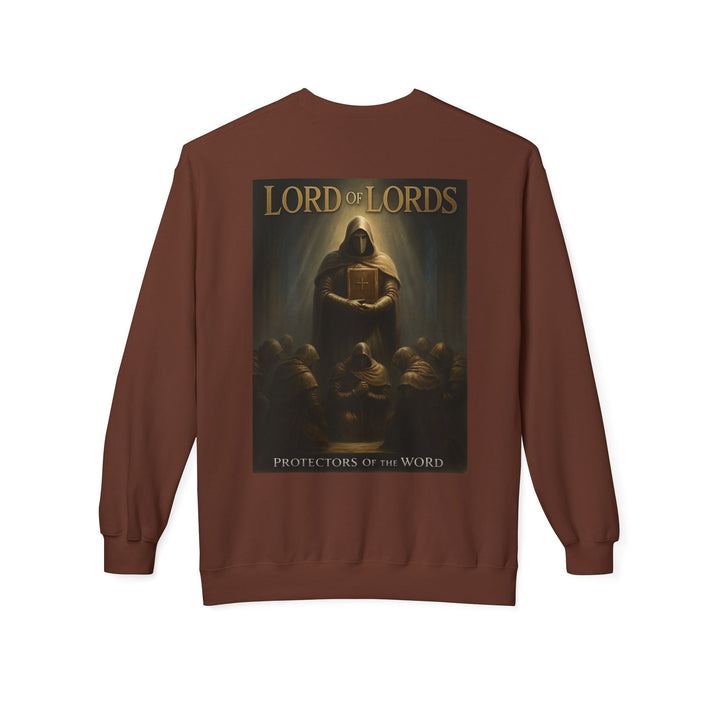 Christian Crewneck Sweatshirt - "King of Kings / Lord of Lords" Religious Pullover