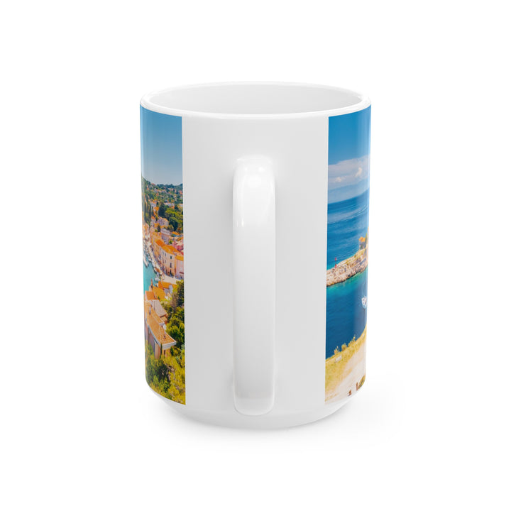 Scenic View Croatia Ceramic Mug, (11oz, 15oz)