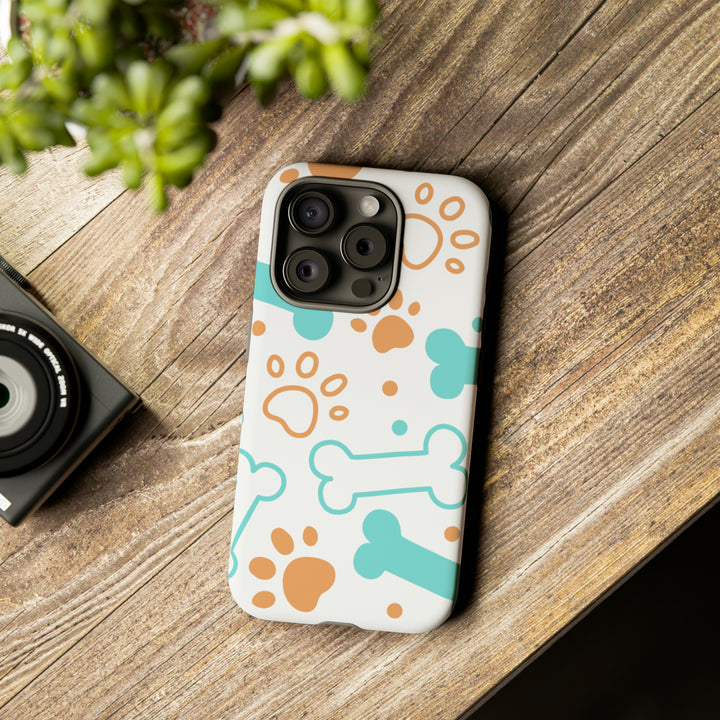 Paws and Bones Tough Phone Case