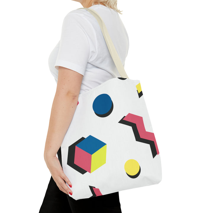 Cubes and Circles Tote Bag (AOP)