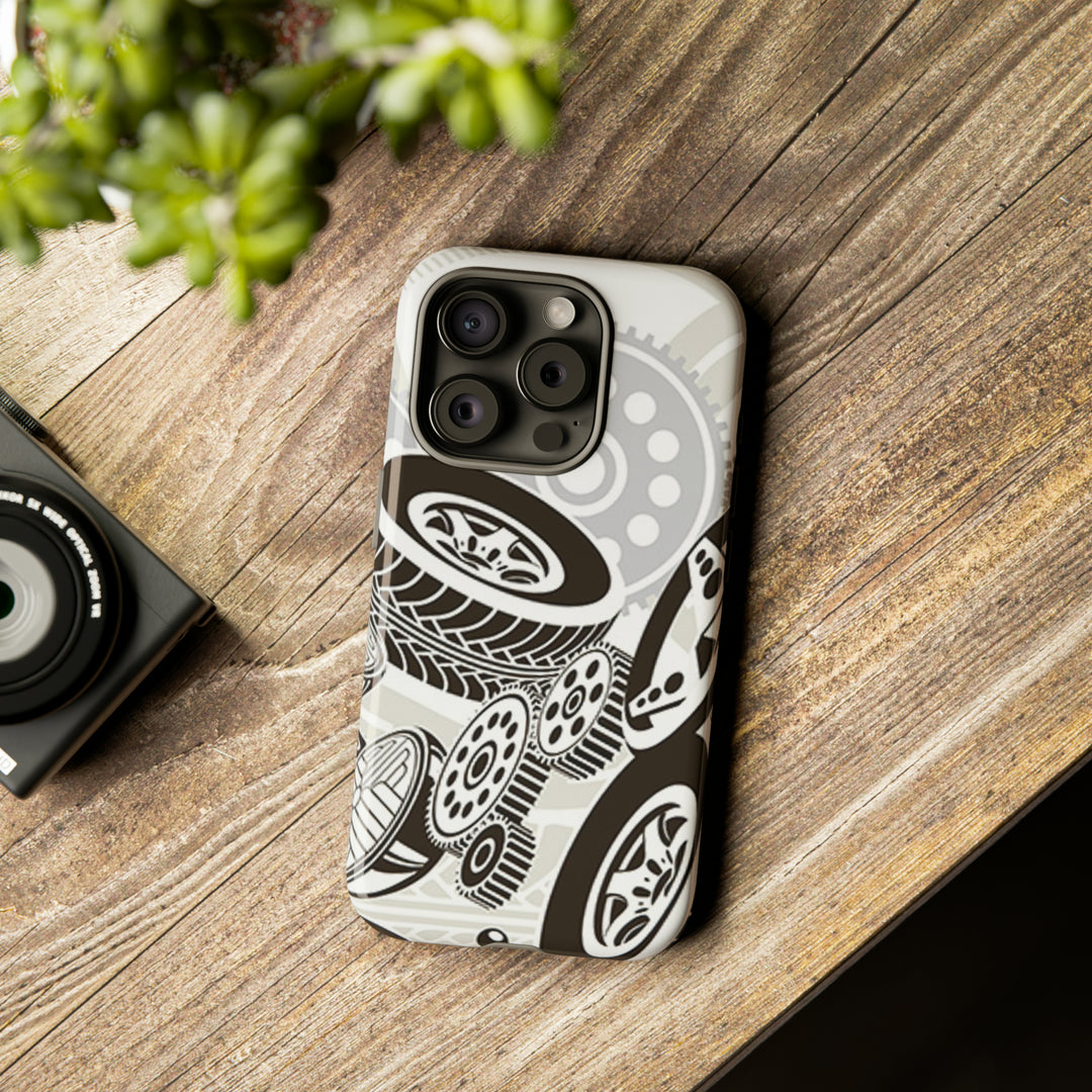 Tires Tough Phone Case