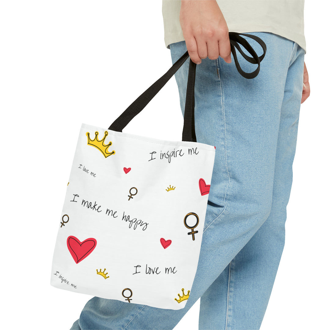 I Love Me Tote Bag (AOP)