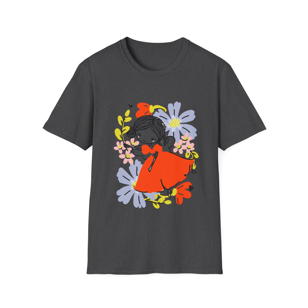 Cute Flying Forest Fairie Unisex Softstyle T-Shirt