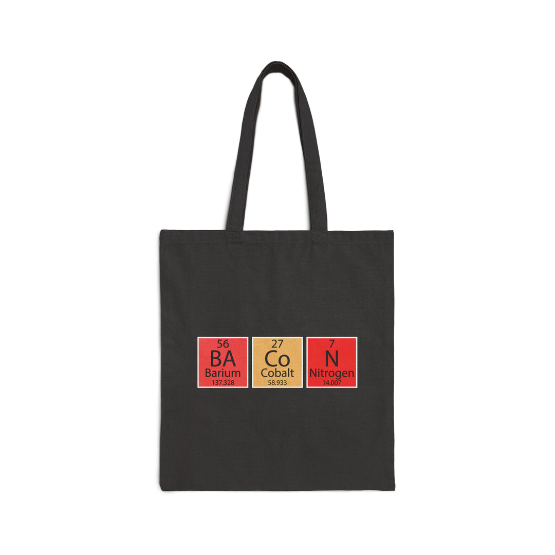 Bacon Cotton Canvas Tote Bag