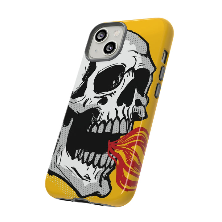 Skull Fire Tough Phone Case