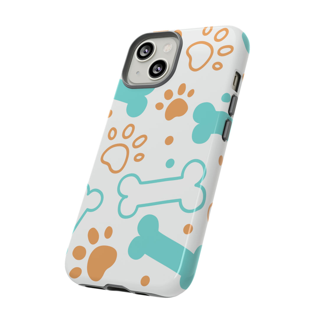 Paws and Bones Tough Phone Case