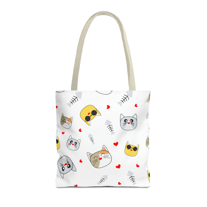 Cat Face Tote Bag (AOP)