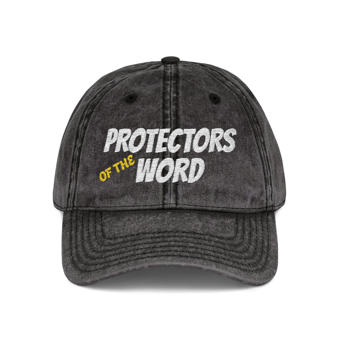 Protectors of the Word Embroidered Vintage Cap