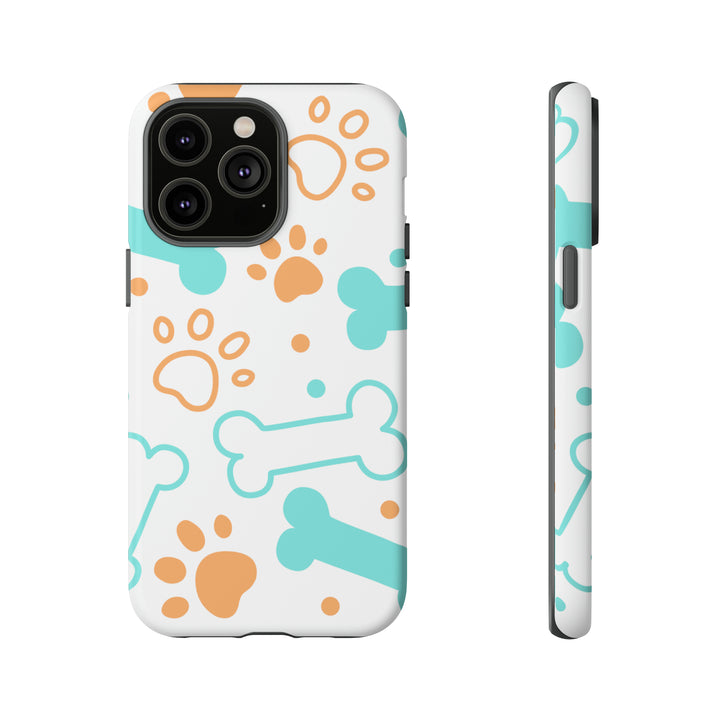 Paws and Bones Tough Phone Case