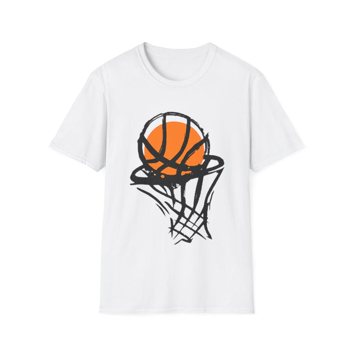 Basketball Hoop Unisex Softstyle T-Shirt