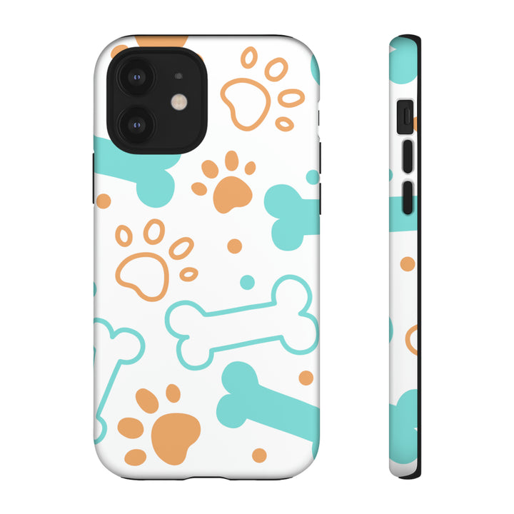 Paws and Bones Tough Phone Case