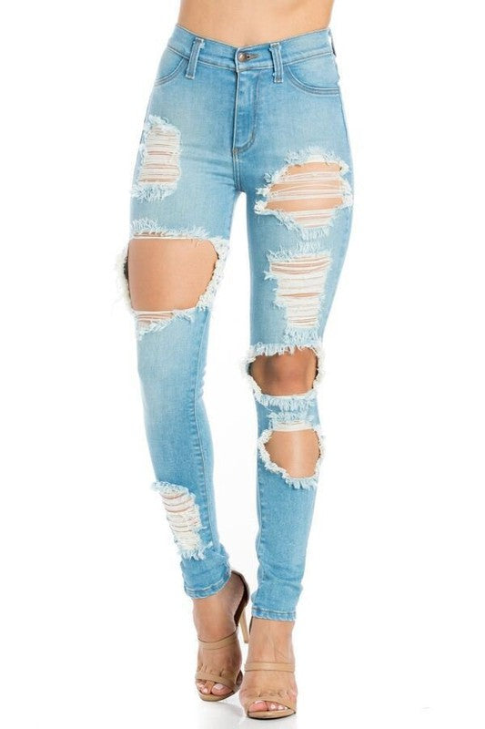 Lauren High Rise Skinny Jean