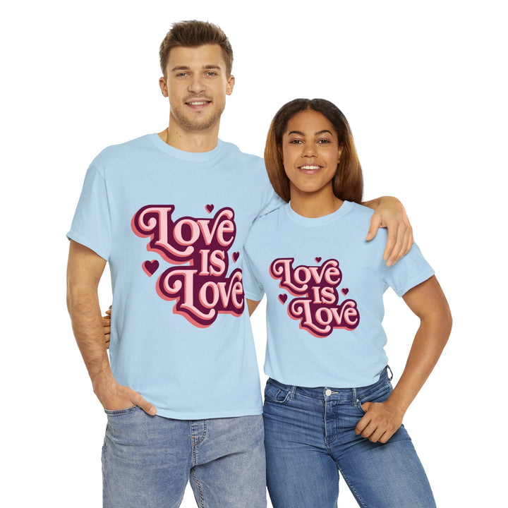 Love is Love Unisex Heavy Cotton Tee