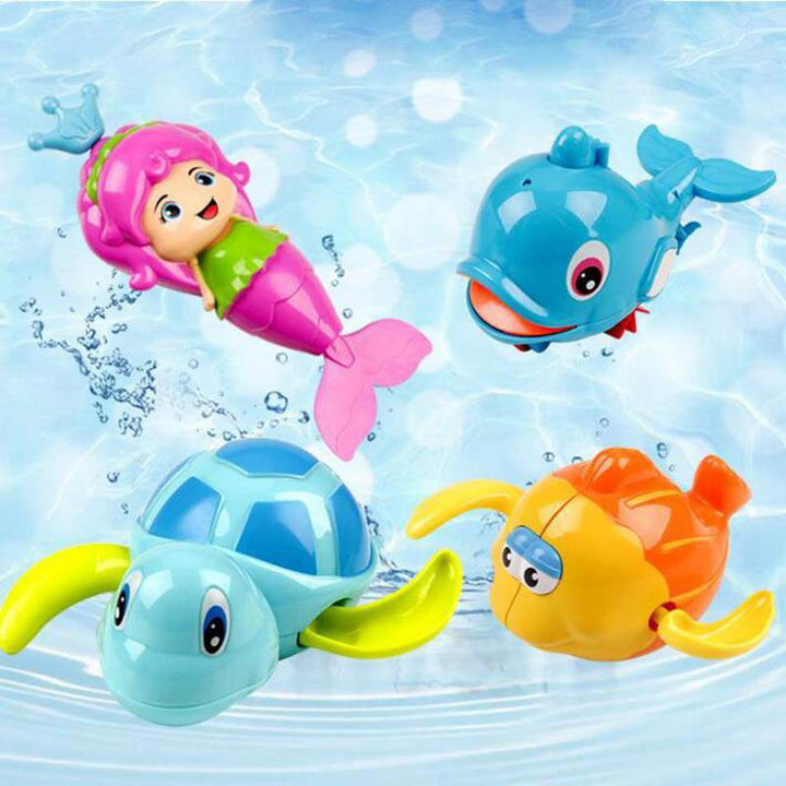 Wind-Up Bath Toys Fun Water Play for Babies and Toddlers