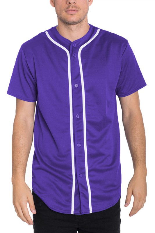 A-PACK Solid Baseball T Shirt Jersey