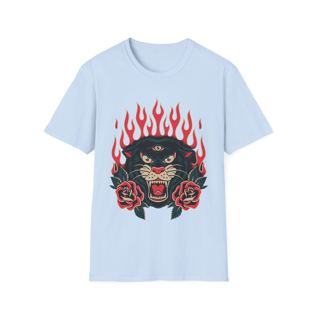 Panther Old School Unisex Softstyle T-Shirt