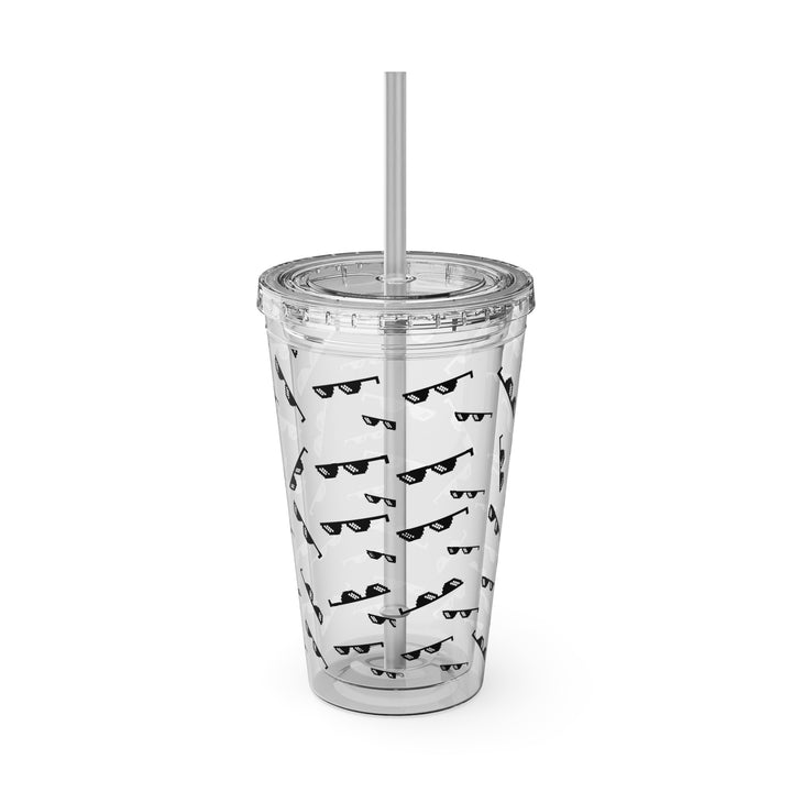 Shade Glasses Sunsplash Tumbler with Straw, 16oz