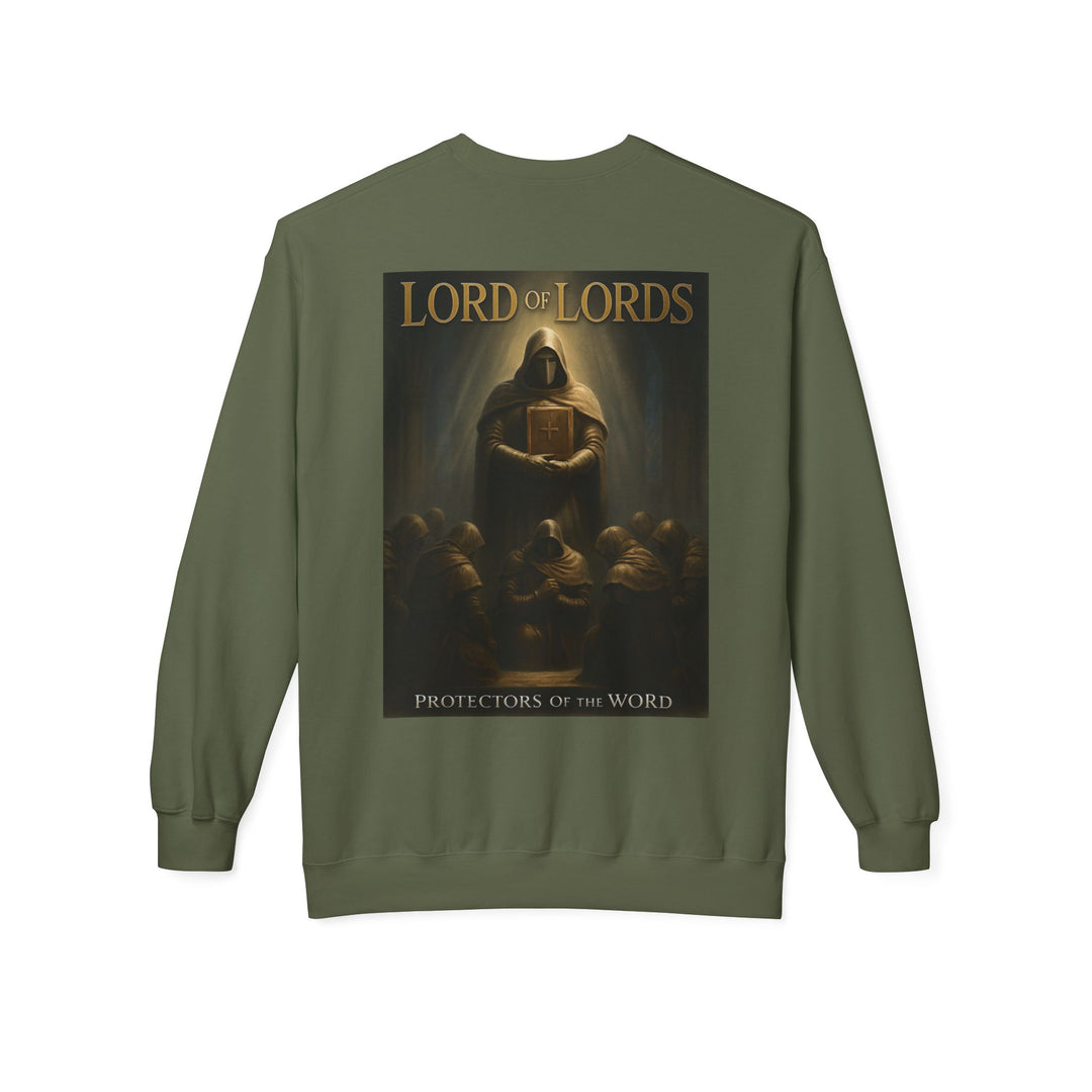 Christian Crewneck Sweatshirt - "King of Kings / Lord of Lords" Religious Pullover